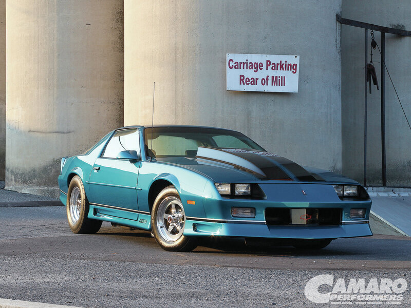 Blue Chevrolet Camaro — Dramatic, Afternoon, Photograph, Car