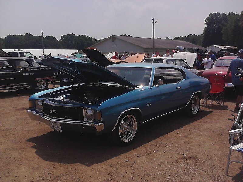 Blue Chevrolet Chevelle — Outdoor