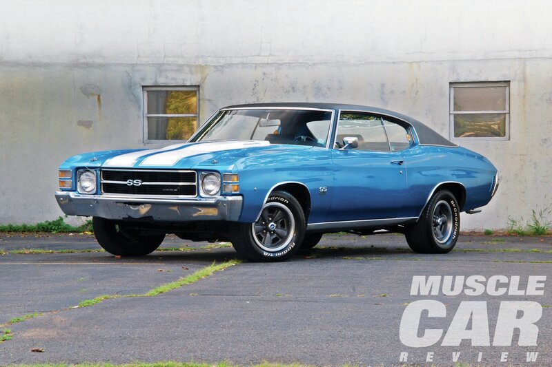 Blue Chevrolet Chevelle Ss — Calm