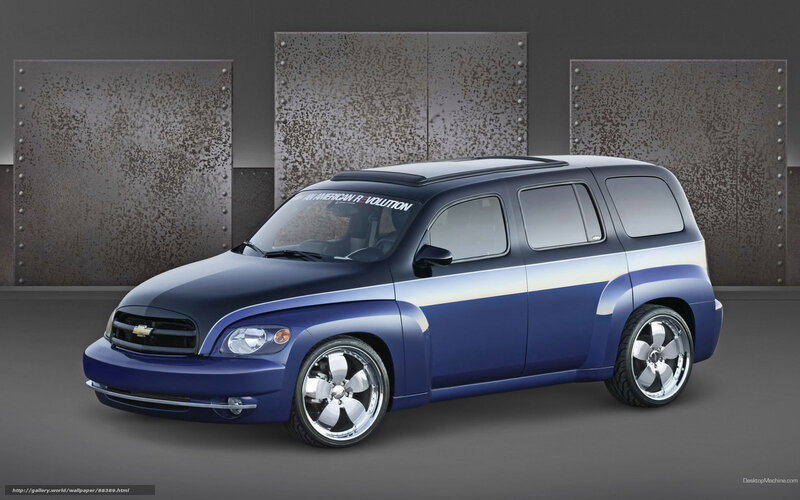 Blue Chevrolet HHR Concept
