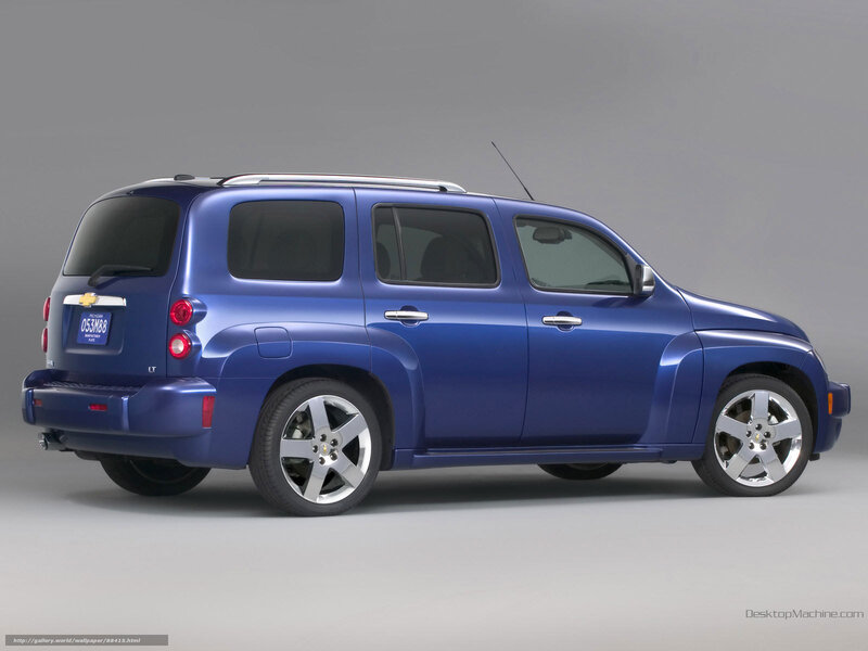 Blue Chevrolet Hhr — Neutral, Photograph, Car
