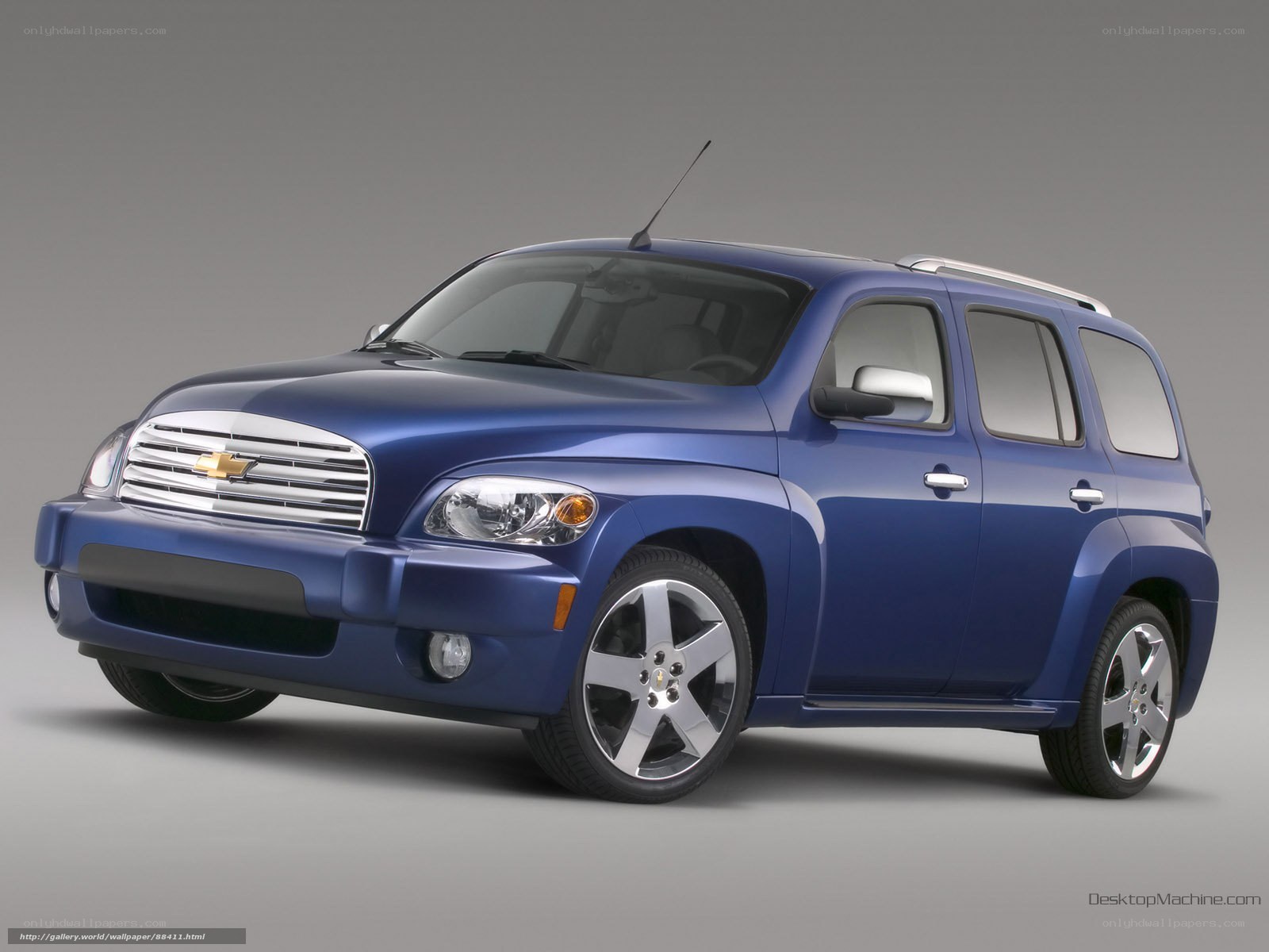 blue chevrolet hhr suv