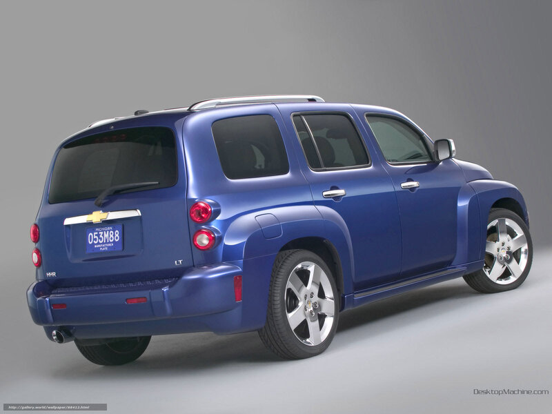 Blue Chevrolet Hhr