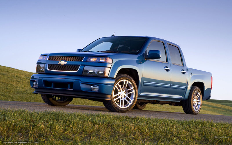 Blue Chevrolet Truck