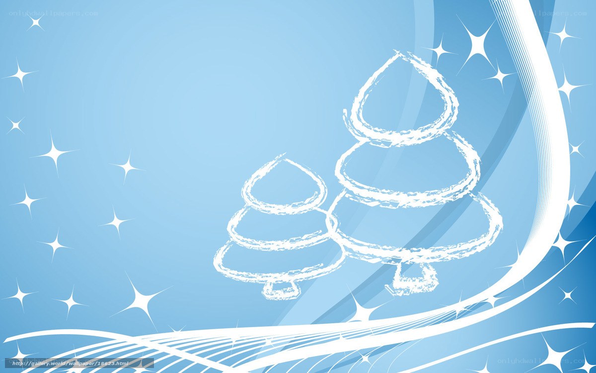 blue christmas background