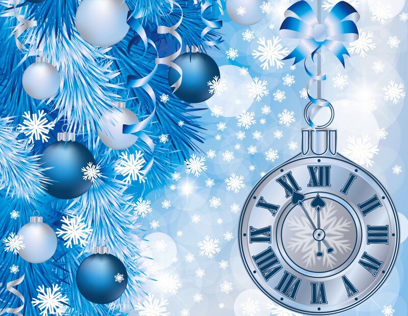Blue Christmas Tree Ornaments