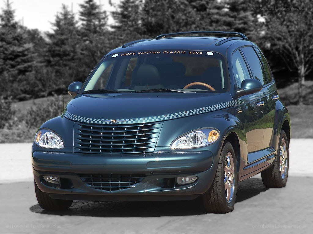 blue chrysler pt cruiser