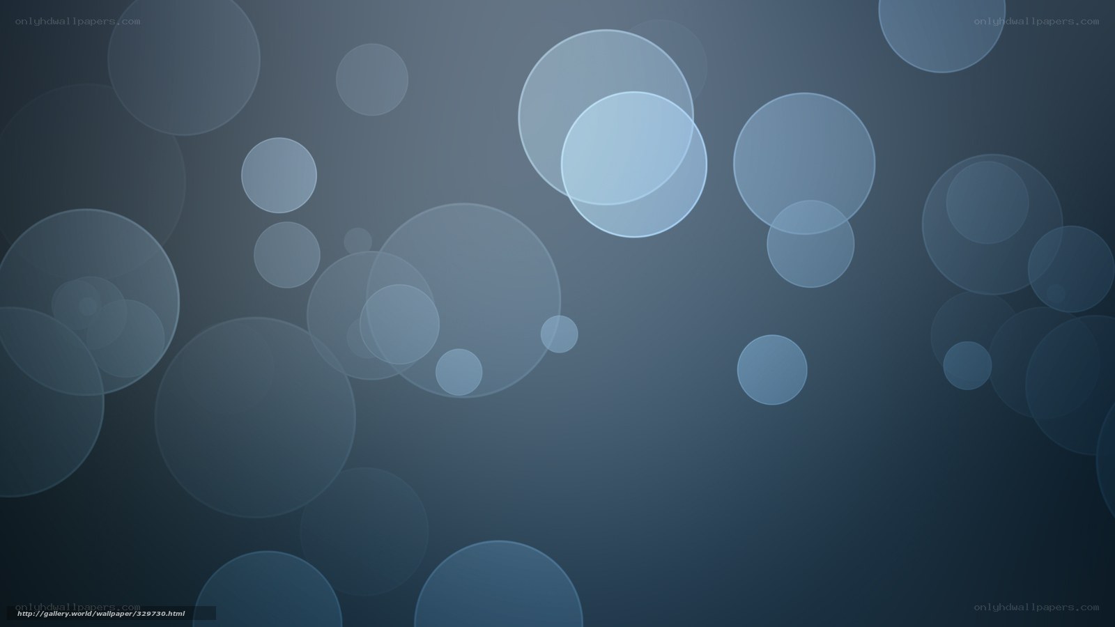 blue circle abstract background