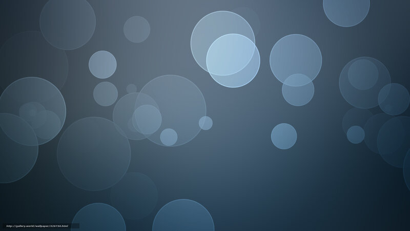 Blue Circles on Dark Background — Calm