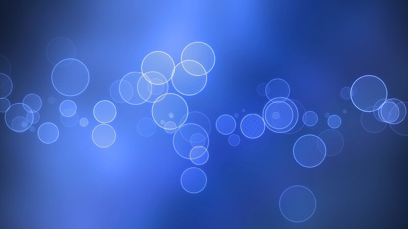 Blue Circles on Gradient