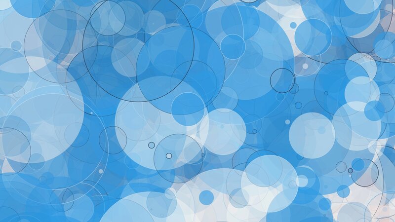 Blue Circles Pattern