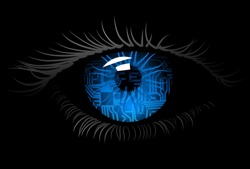 Blue Circuit-eye