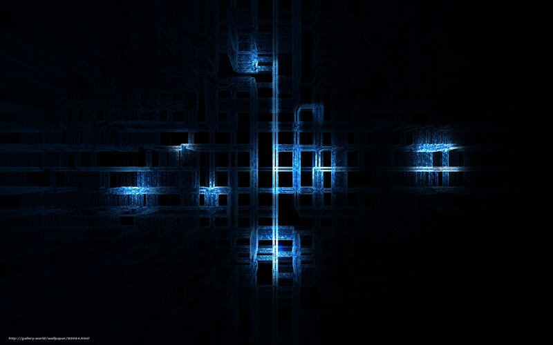 blue circuit grid