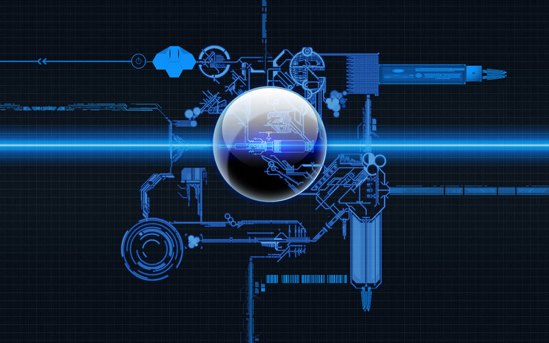 Blue Circuit Schematic — Technological