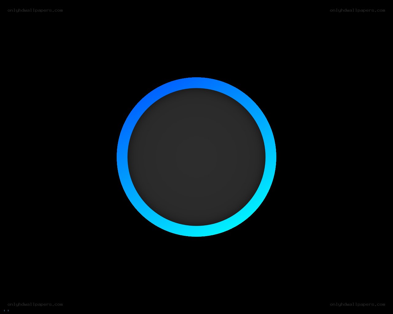 blue circular gradient