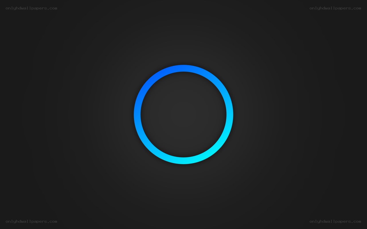 blue circular gradient