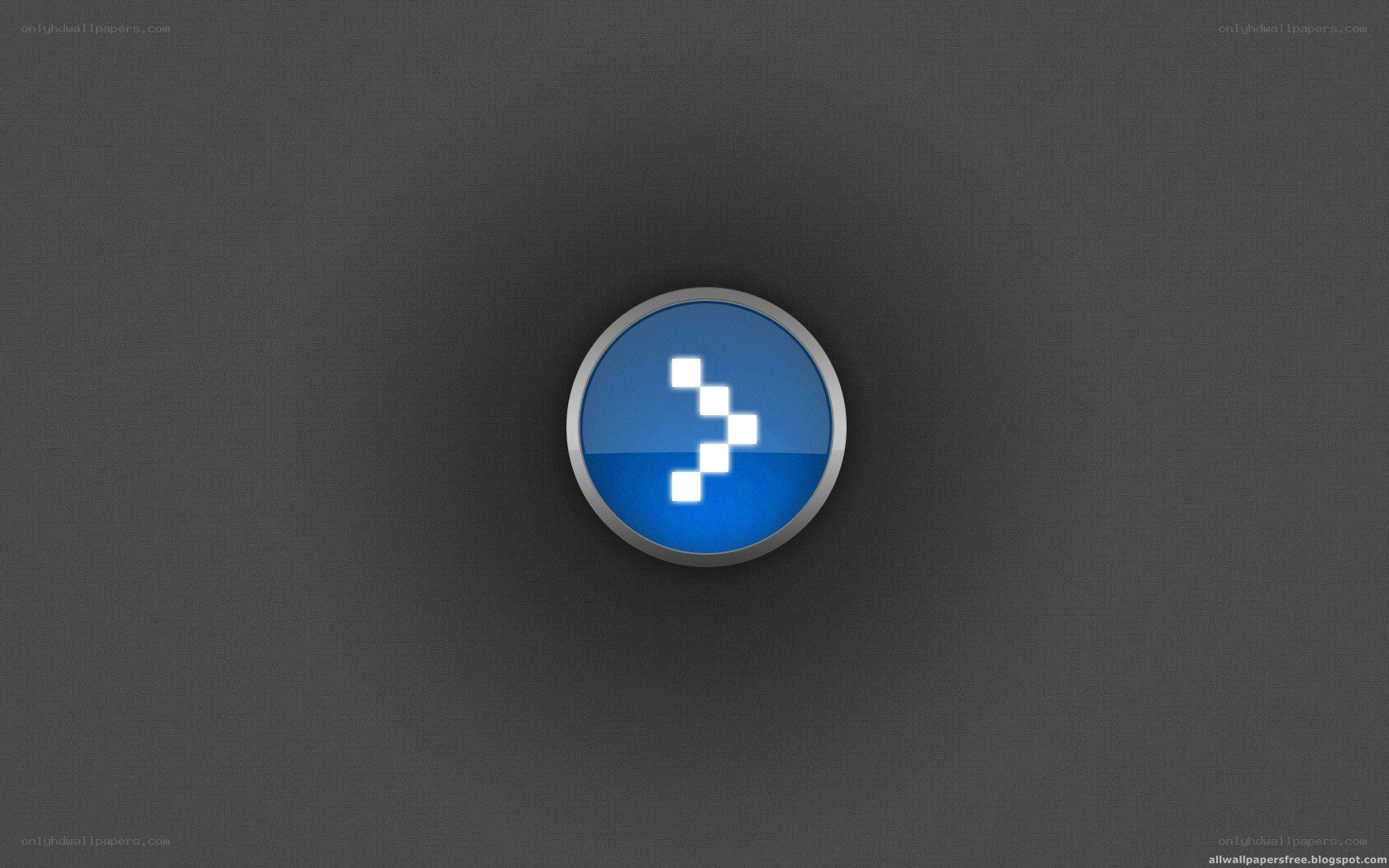 blue circular icon with arrow