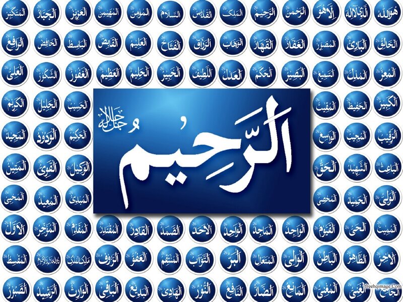 Blue Circular Icons with Arabic Text — Calm