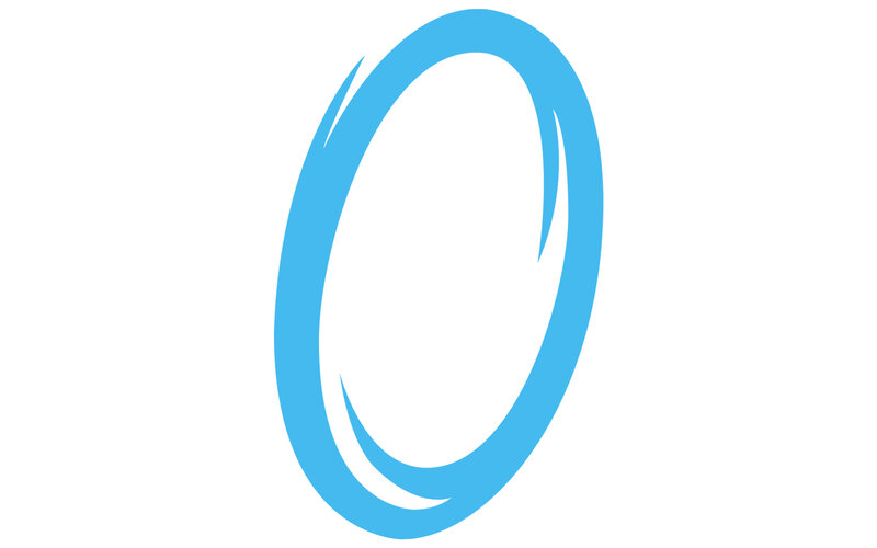 blue circular logo