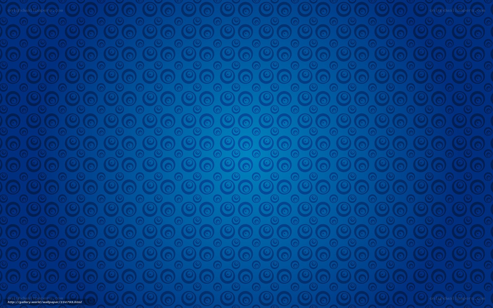 blue circular pattern background
