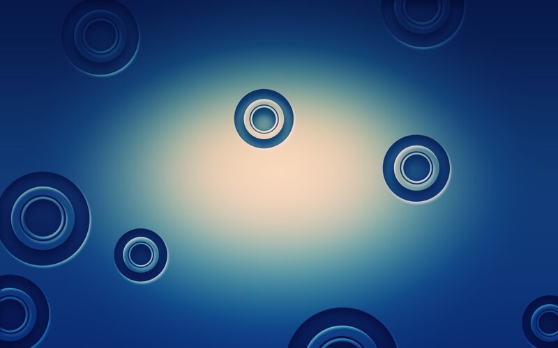 blue circular pattern background