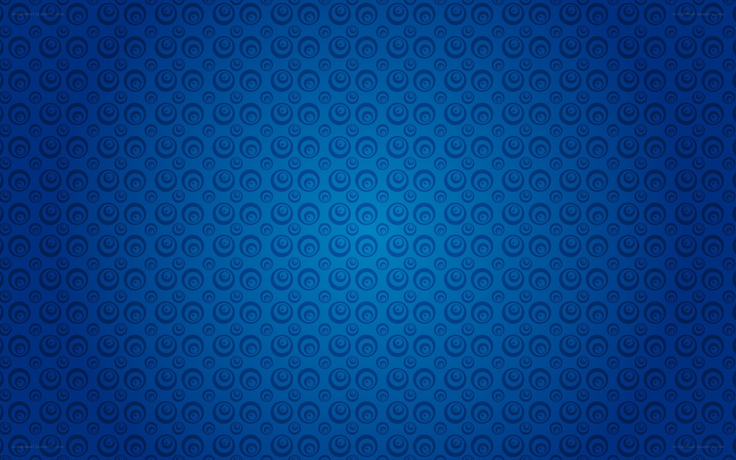blue circular pattern background
