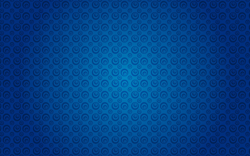 Blue Circular Pattern — Calm, Abstract, Circles, Patterns