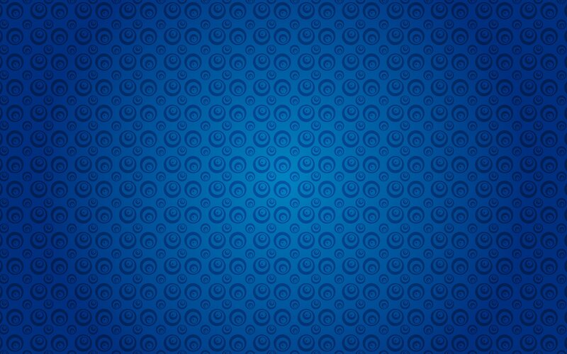 Blue Circular Pattern — Calm, Circles