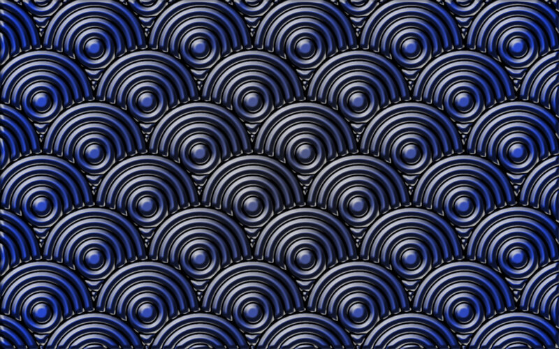 blue circular pattern texture