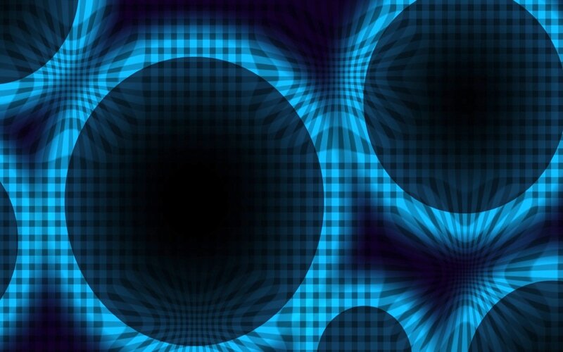 Blue Circular Patterns