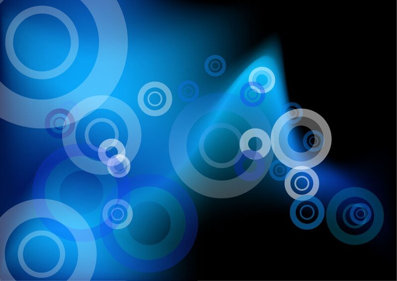 Blue Circular Shapes