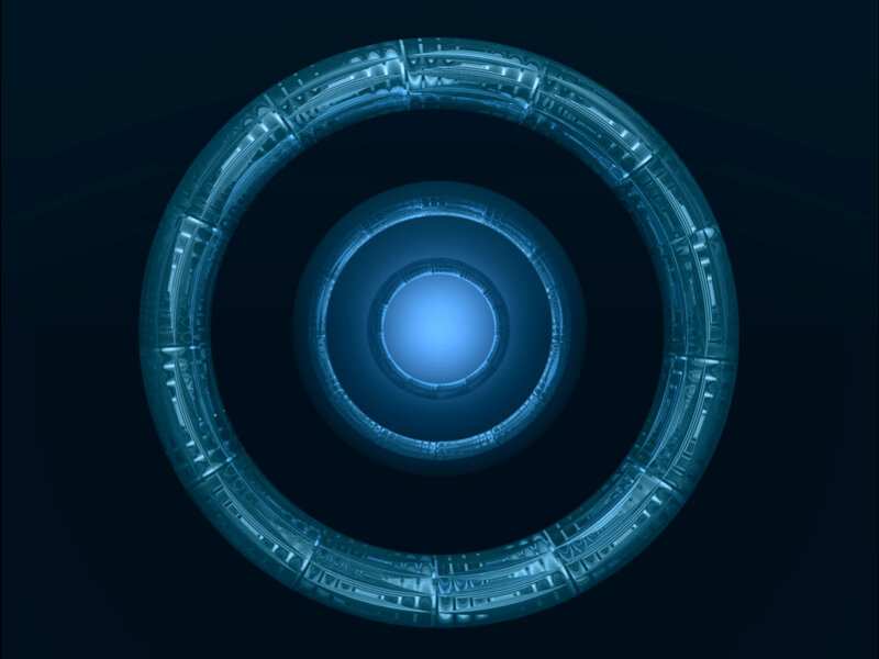 blue circular technology design