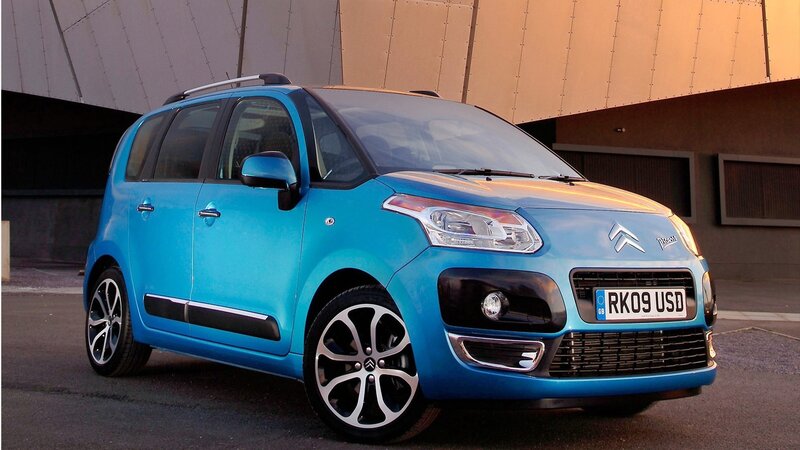 blue citroen c3 Picasso