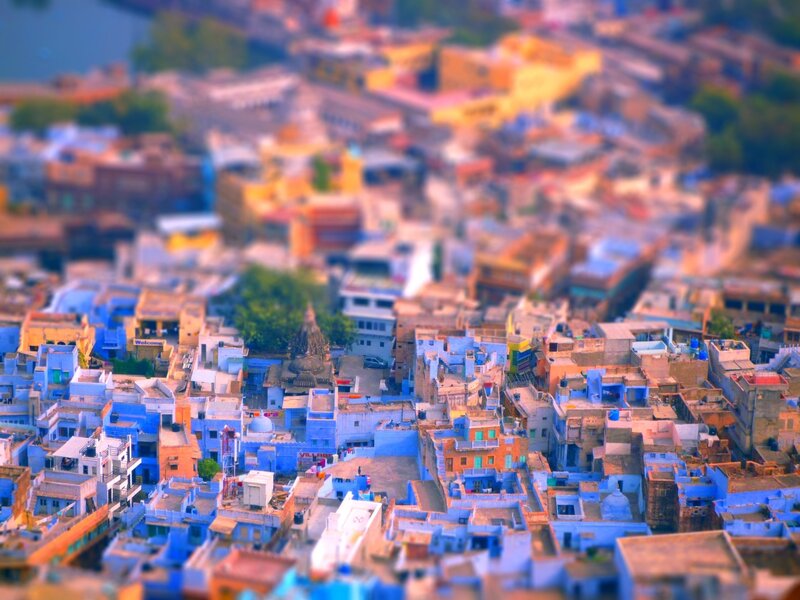 Blue city of Jodhpur