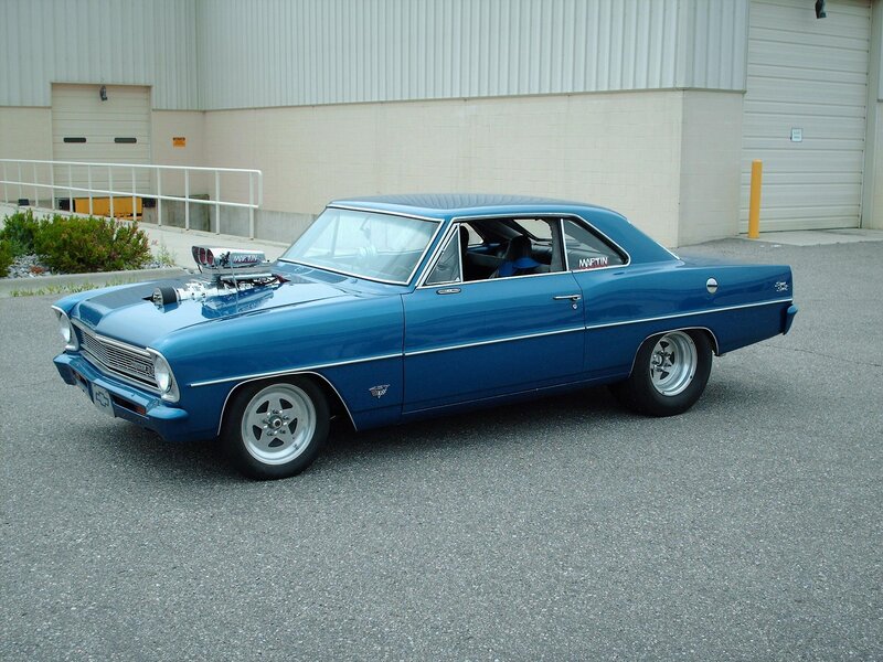 Blue Classic Car — Calm, Afternoon, Photograph