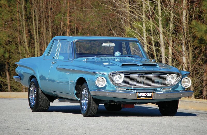 Blue Classic Car — Calm, Afternoon, Photograph, Trees, Road, Grille