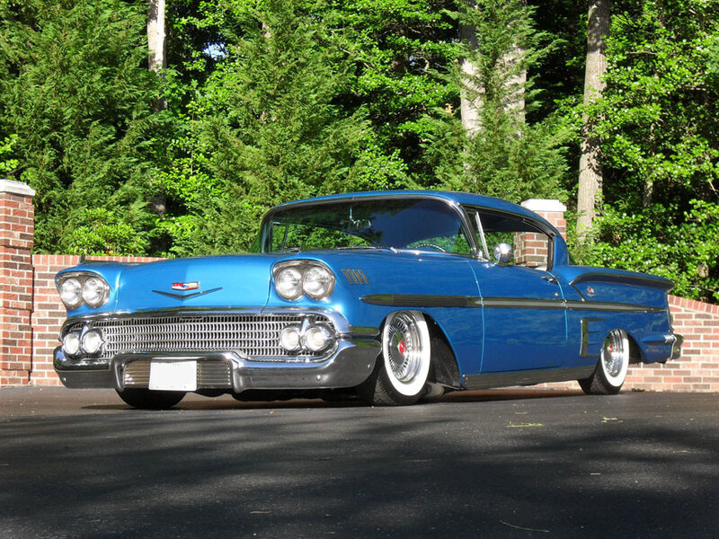 Blue Classic Car — Calm