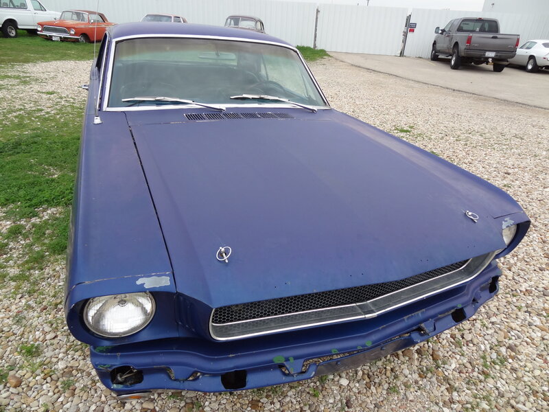 Blue Classic Car — Neutral, Afternoon