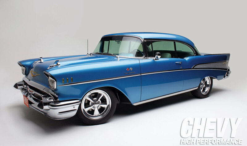 Blue Classic Car — Neutral, Photograph