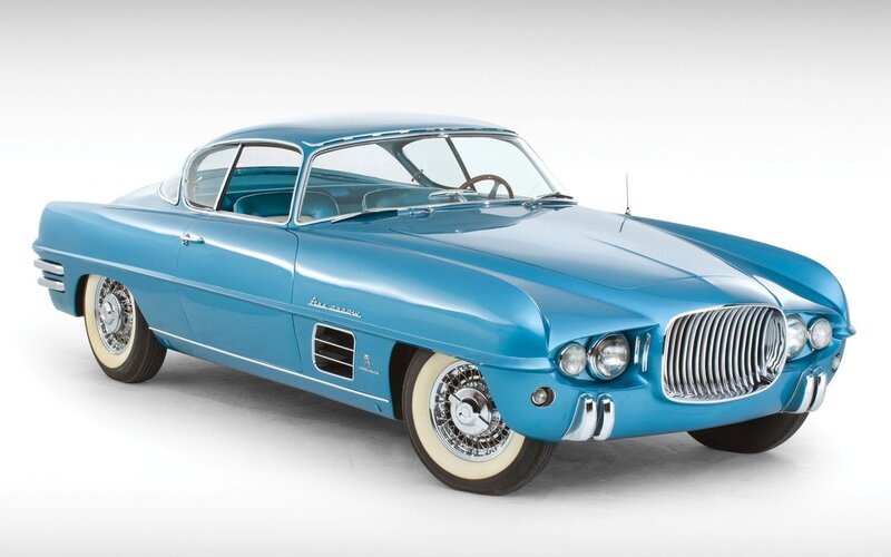 Blue Classic Car — Neutral