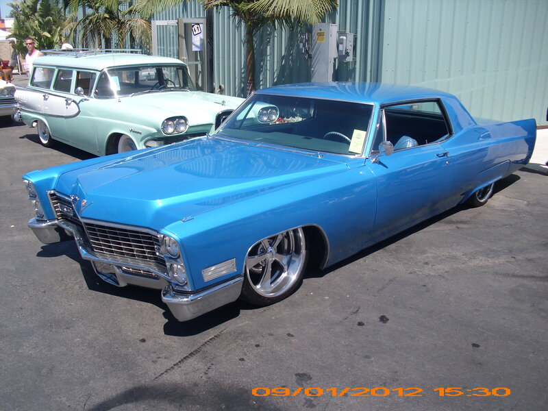 Blue Classic Car — Outdoor, Afternoon, Photograph, Classic Car