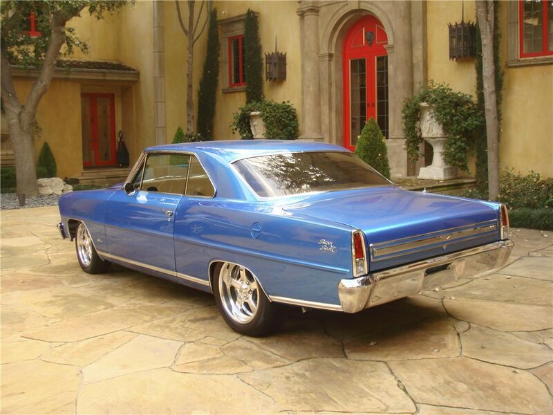 Blue Classic Car — Serene