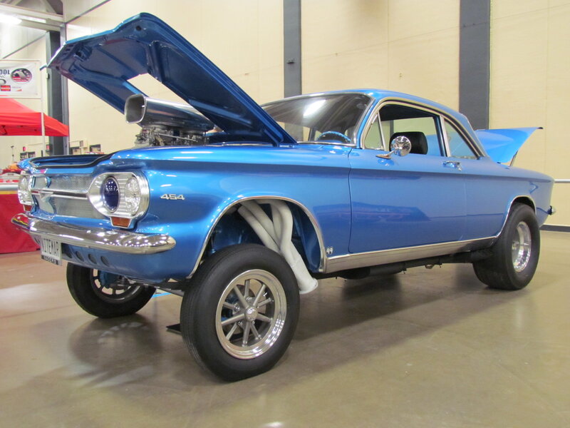 Blue Classic Car — Showroom