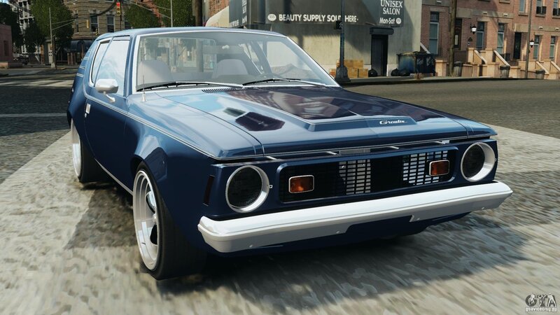Blue Classic Car — Urban, Afternoon