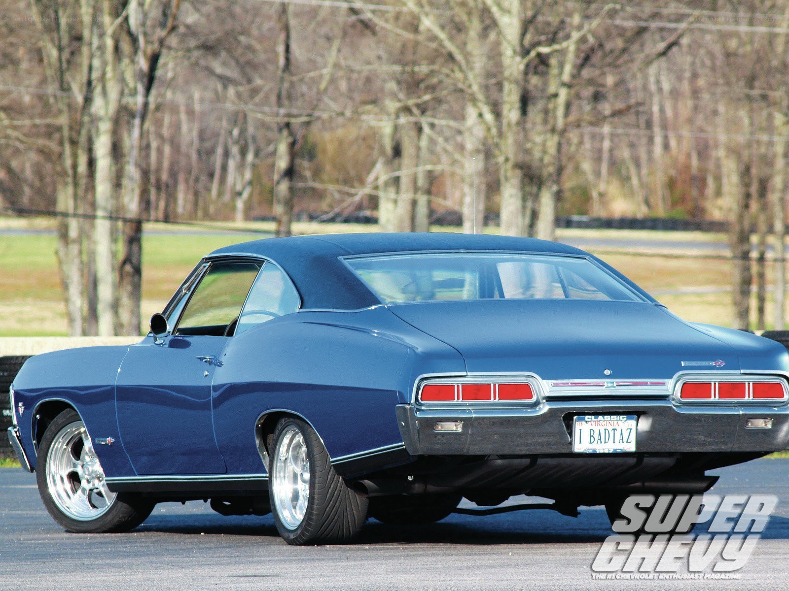 Blue classic Chevrolet Chevelle