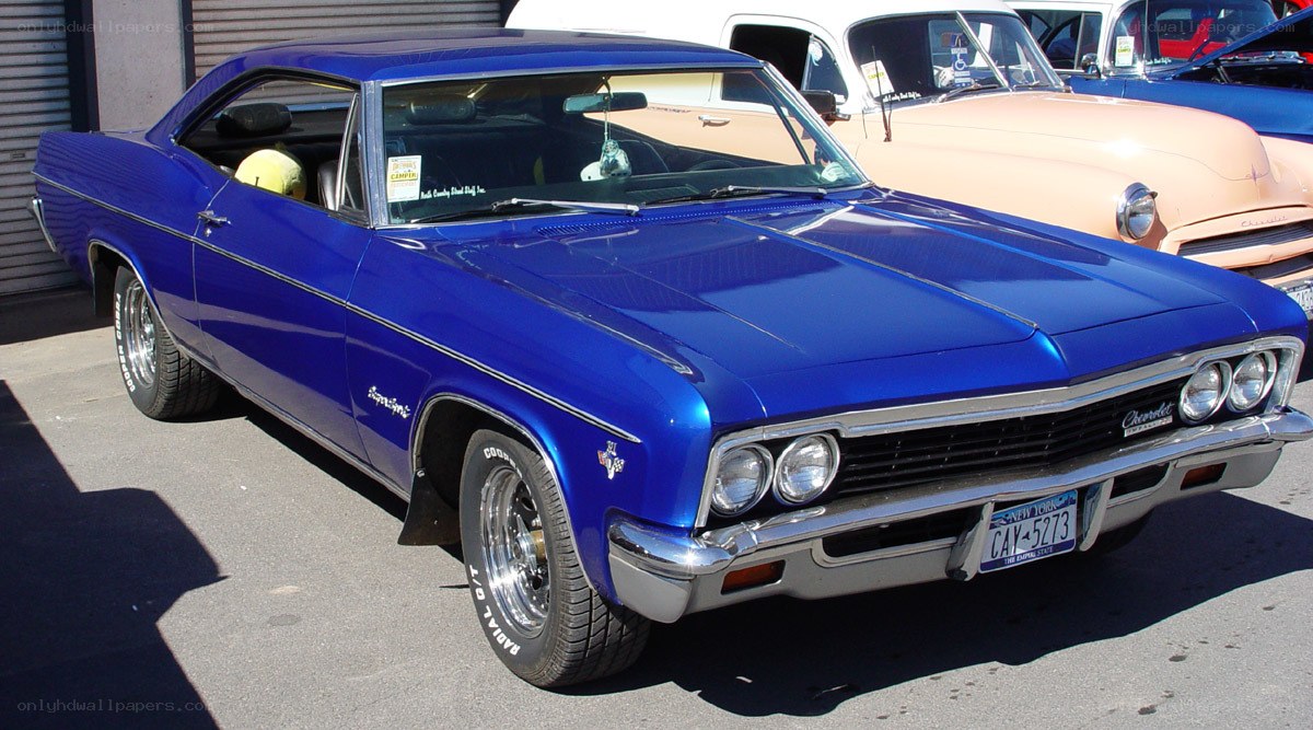Blue classic Chevrolet Chevelle