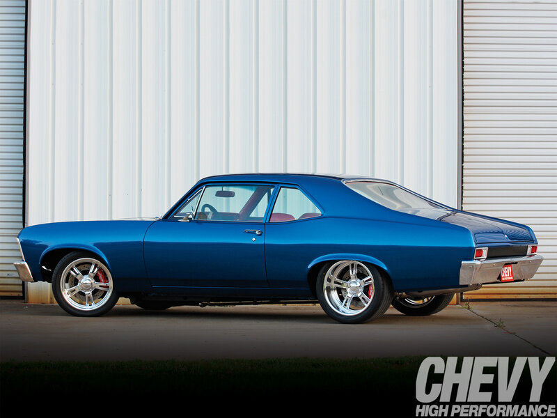 Blue Classic Chevrolet — Dramatic