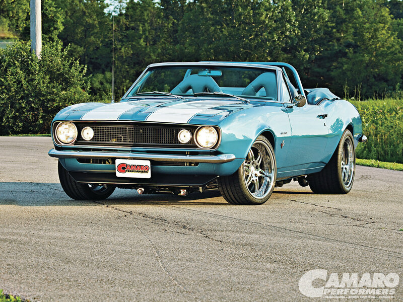 Blue Classic Convertible — Calm, Afternoon, Photograph