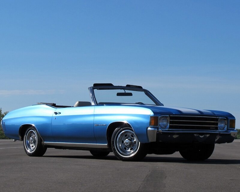 blue classic convertible car