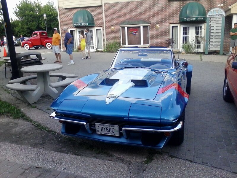 Blue Classic Convertible — Casual